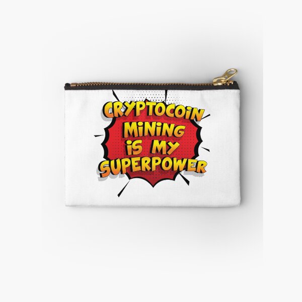 Item preview, La minería de criptomonedas es mi superpoder Diseño divertido Regalo de minería de criptomonedas designed and sold by Custom365.