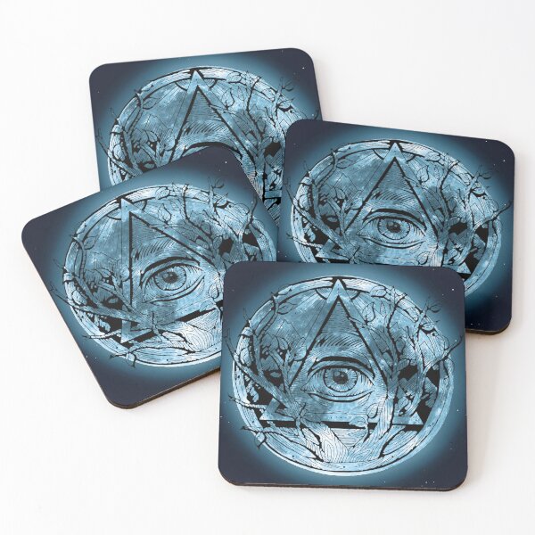 Item preview, All seeing eye Providence Eye Moon designed and sold by Designschmiede.