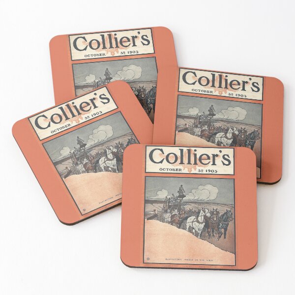 Item preview, COLLIERs - Harvesting Wheat In The West  designed and sold by art-lovers.