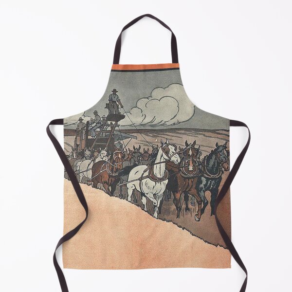 Item preview, COLLIERs - Harvesting Wheat In The West  designed and sold by art-lovers.