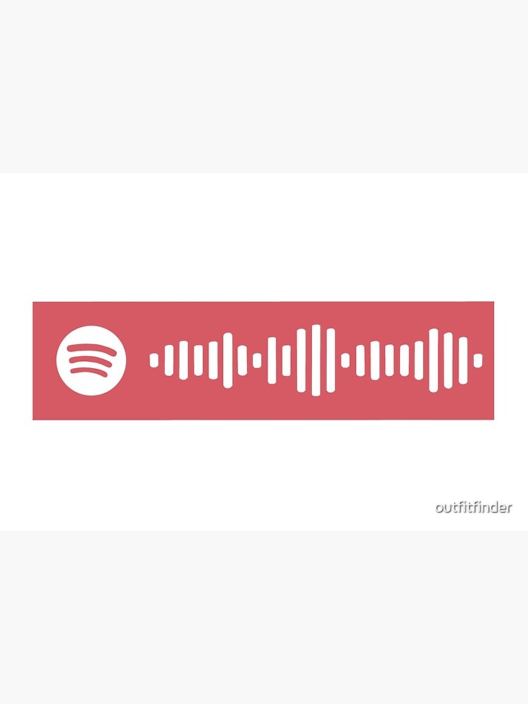 Riptide Vance Joy Spotify Scan Code Art Board Print By Outfitfinder Redbubble - riptide roblox id code full song