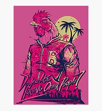 Hotline Miami - Richard Photographic Print