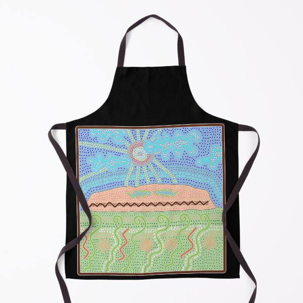 Item preview, Aires Rock Autralian Aboriginal Art designed and sold by iamhewho.
