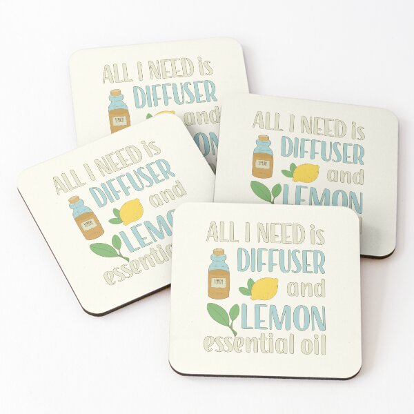 Item preview, All I Need is Lemon Essential Oil designed and sold by GrimButterfly.