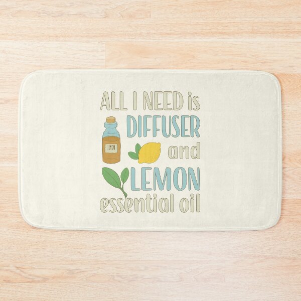 Item preview, All I Need is Lemon Essential Oil designed and sold by GrimButterfly.