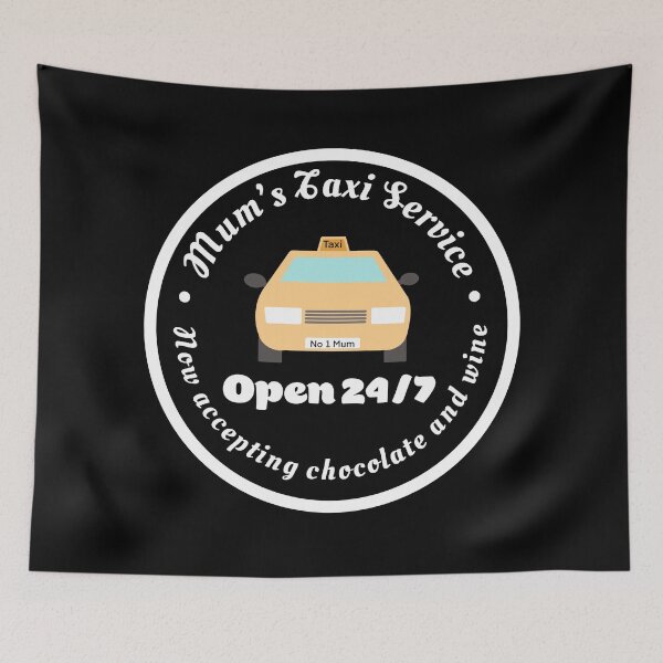 Item preview, Mum’s Taxi Service designed and sold by Funful.