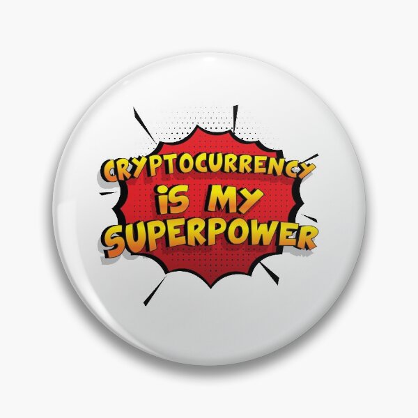 Artikelvorschau, Kryptowährung ist mein Superpower Funny Design Kryptowährungsgeschenk entworfen und verkauft von Custom365.