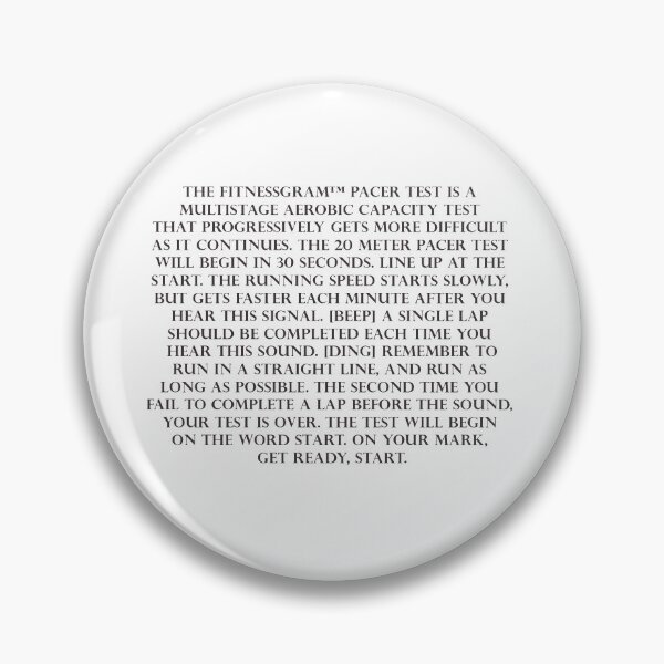 Item preview, The FitnessGram Pacer Test designed and sold by StrangerBlings.