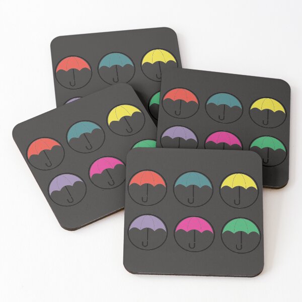 Item preview, Umbrella Academy, 6 umbrellas, Colors designed and sold by Gaalaxyz.