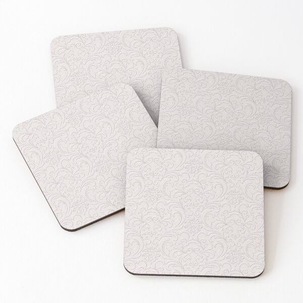 Item preview, Embossed Damask Pattern in Cream designed and sold by WisdomInspired.
