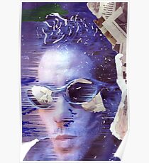 The passing cyclist Poster