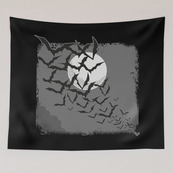 Item preview, swarm of black bats designed and sold by Bubsart78.