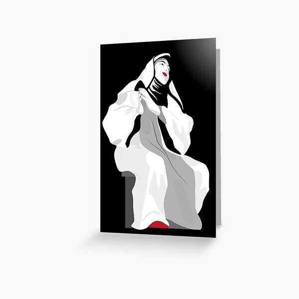 The Nun Greeting Card