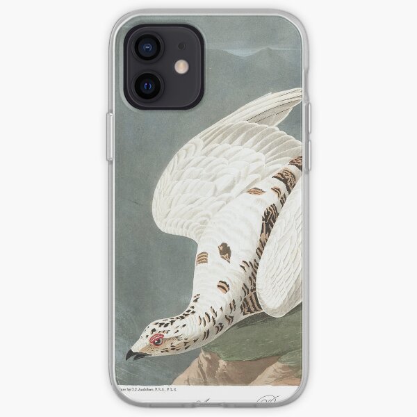 Top Best of Birds Ptarmigan Tshirt Birds of America Cottagecore JJ Audubon iPhone Soft Case