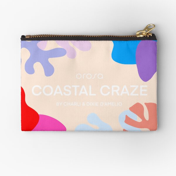 Coastal Craze by Charli and Dixie D’amelio Zipper Pouch