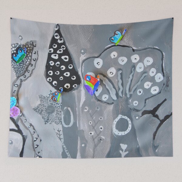 Item preview, Elisavet's black and white forest designed and sold by azimaplace.