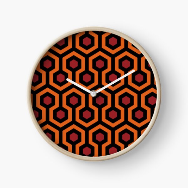 The Shining Overlook Pattern Clock