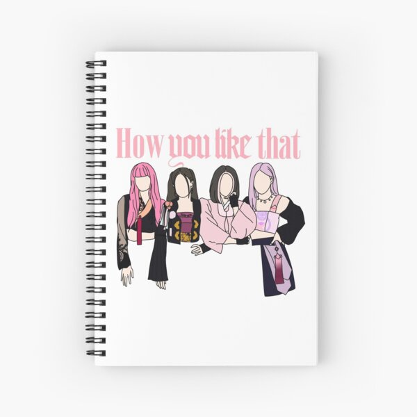 Cómo te gusta ese hanbok Blackpink Kpop Cuaderno de espiral
