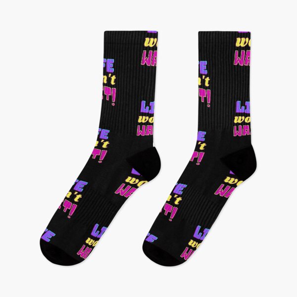 Item preview, Life Won't Wait! designed and sold by razvigod.