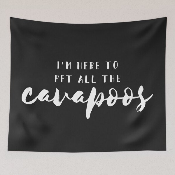 Item preview, PET ALL THE cavapoos designed and sold by thecavapootales.