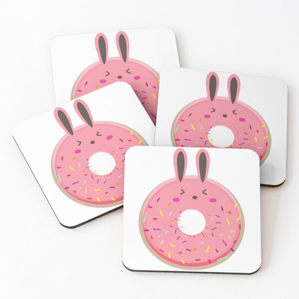 Item preview, Donut, Rabbit, Rabbit Donut, Pink Donut, Pink Rabbit designed and sold by angelescar.
