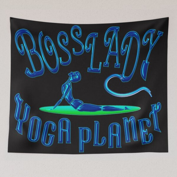 Item preview,  successful bosslady practicing yoga designed and sold by Ralek.