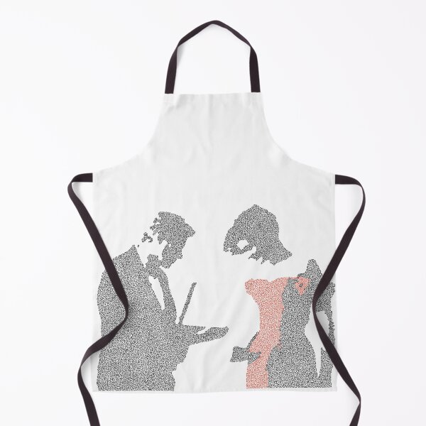 Item preview, Pretty woman scene made up of small curved shapes designed and sold by AmoebaLine.