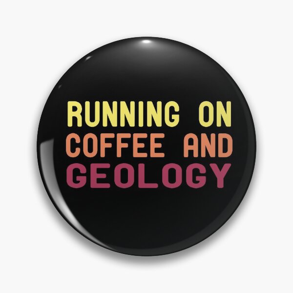 Item preview, Running On Coffee And Geology designed and sold by ZAstore.