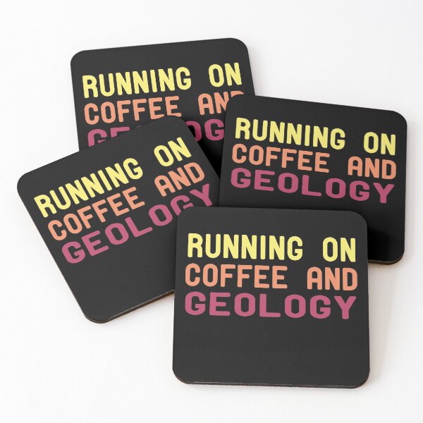 Item preview, Running On Coffee And Geology designed and sold by ZAstore.