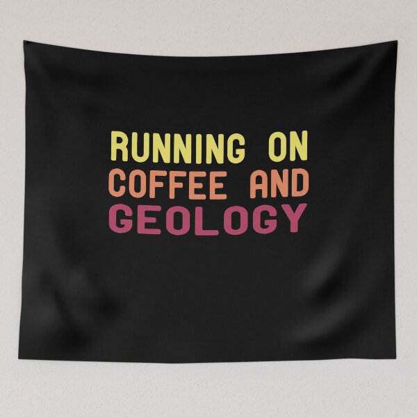 Item preview, Running On Coffee And Geology designed and sold by ZAstore.
