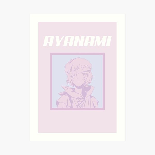 anime girl rose ayanami Impression artistique