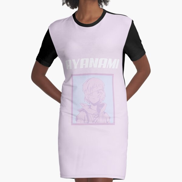 anime girl rose ayanami Robe t-shirt