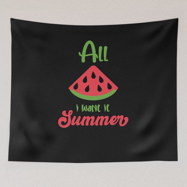 Item preview, Watermelon melon summer saying designed and sold by Imutobi.