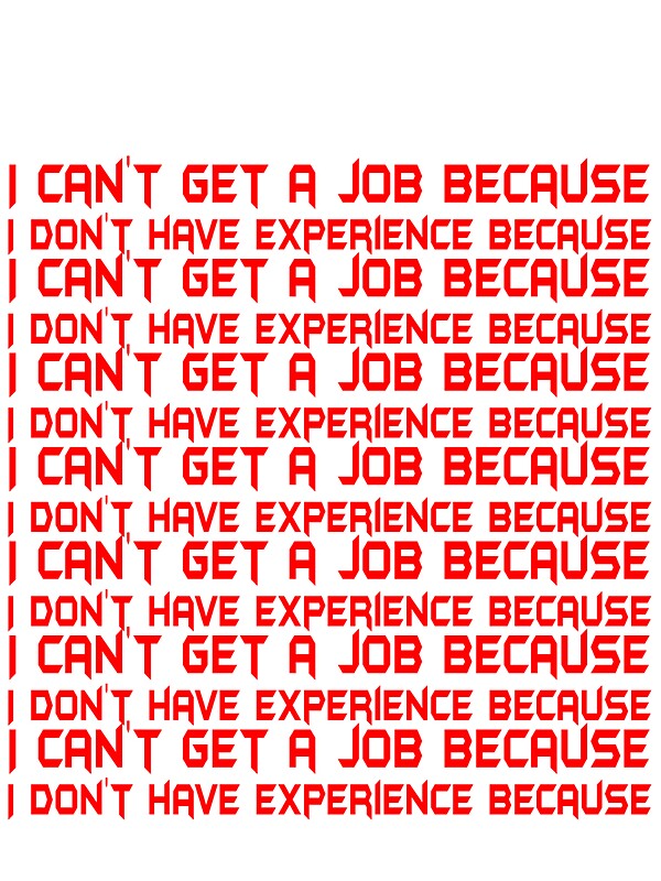 i can t get a job