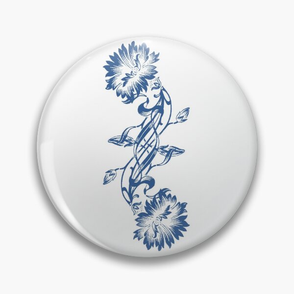 Item preview, Bachelor's Button Cornflower designed and sold by brimbianco.