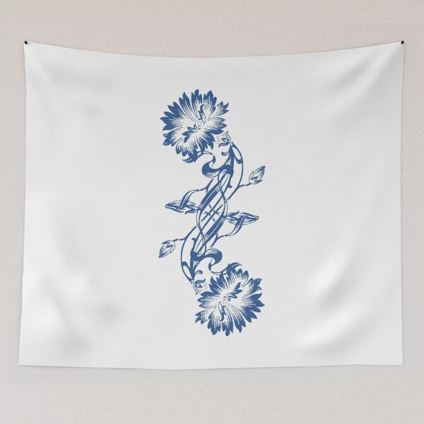 Item preview, Bachelor's Button Cornflower designed and sold by brimbianco.