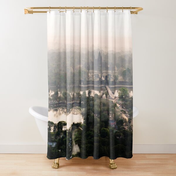 Angkor Wat Shower Curtain