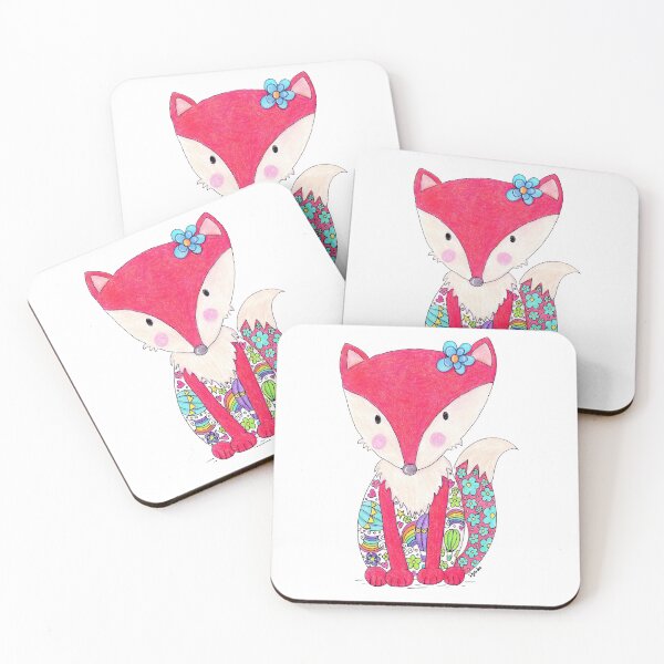 Item preview, Colourful Fox designed and sold by LouiseFranksArt.