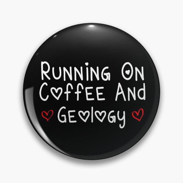 Item preview, Running On Coffee And Geology designed and sold by ZAstore.