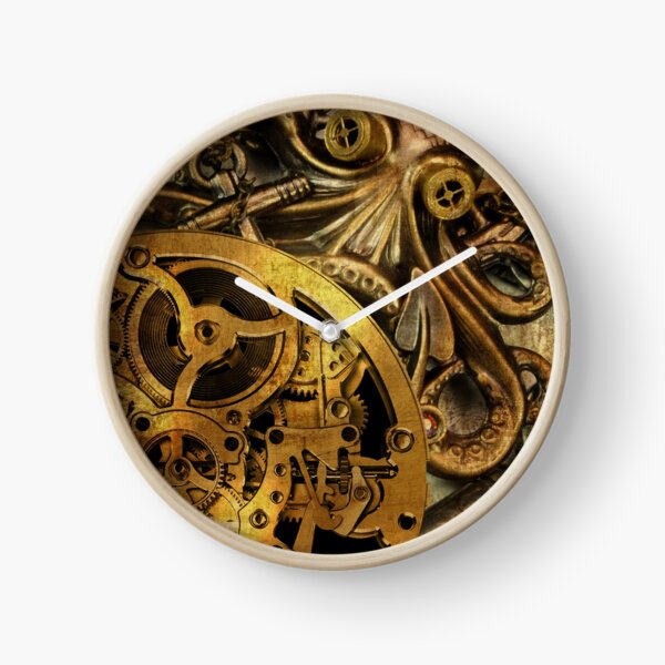 Item preview, Time counter. Clockwork and octopus steampunk designed and sold by CatCoconut-Art.