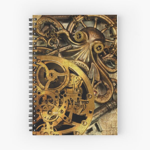 Item preview, Time counter. Clockwork and octopus steampunk designed and sold by CatCoconut-Art.
