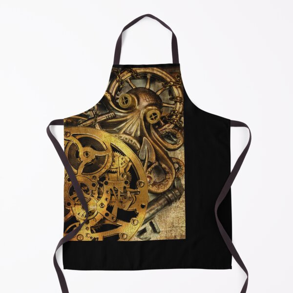 Item preview, Time counter. Clockwork and octopus steampunk designed and sold by CatCoconut-Art.