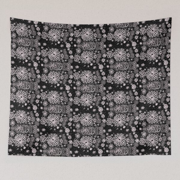 Item preview, Floral Chalkboard Lineart Design designed and sold by Shelby MacAnanny.