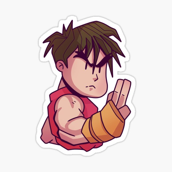 Capcom Guy Stickers  Redbubble