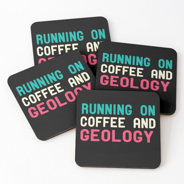 Item preview, Running On Coffee And Geology designed and sold by ZAstore.