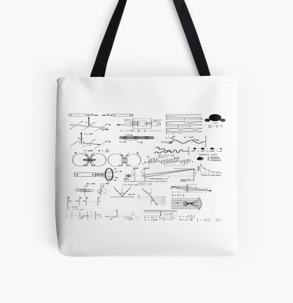 General Physics 2, Thermodynamics, Atomic Physics, Nuclear Physics All Over Print Tote Bag