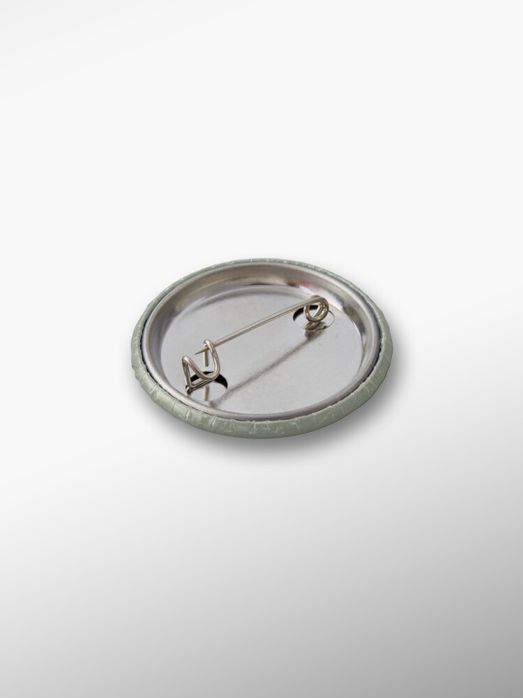 Alternate view of Floral alphabet in sage color - letter P Pin