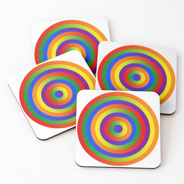 Item preview, Gay Pride Rainbow Flag, Circled and Endless designed and sold by InVisibleColors.