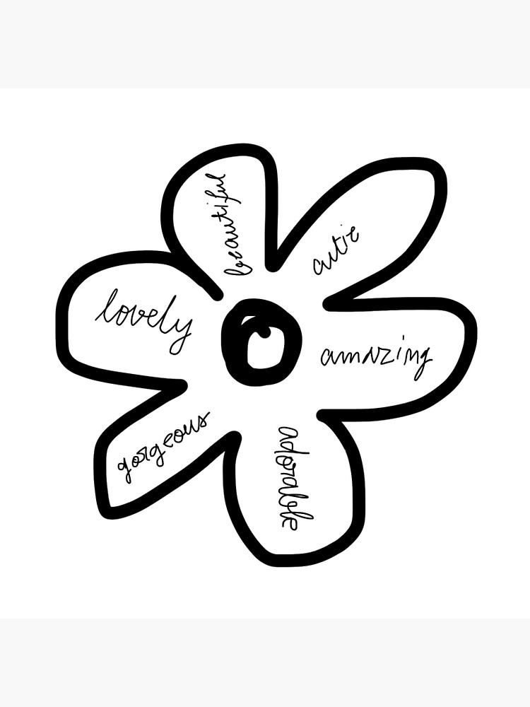 "You Are Like A Flower" Poster by mangoemma Redbubble