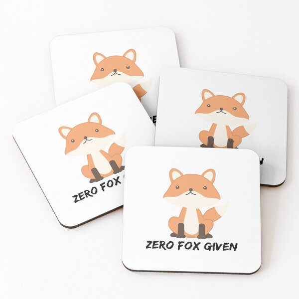 Item preview, Zero Fox Given  designed and sold by Vanover Designs.